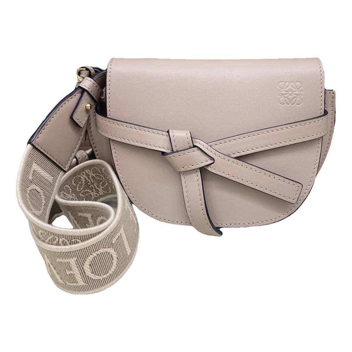 Gate leather handbag