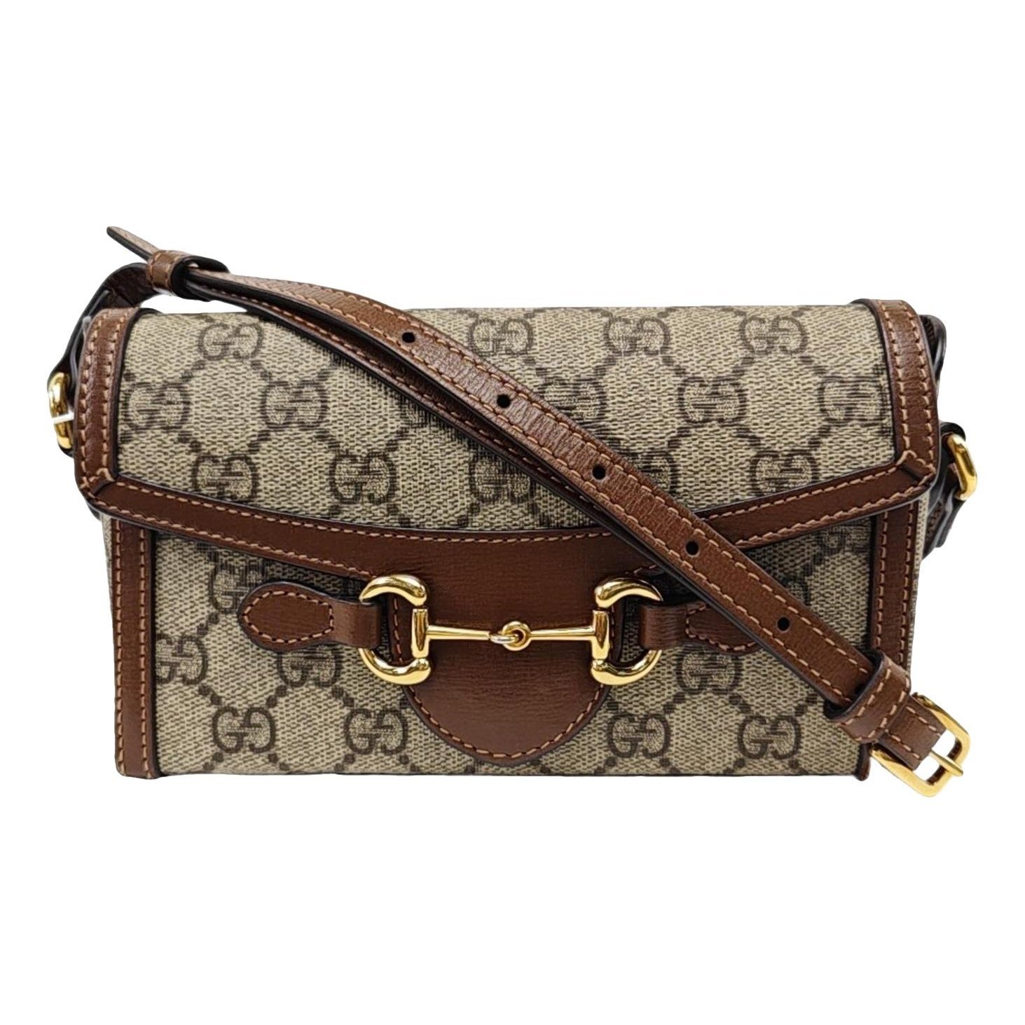 Handle Horsebit 1955 leather handbag