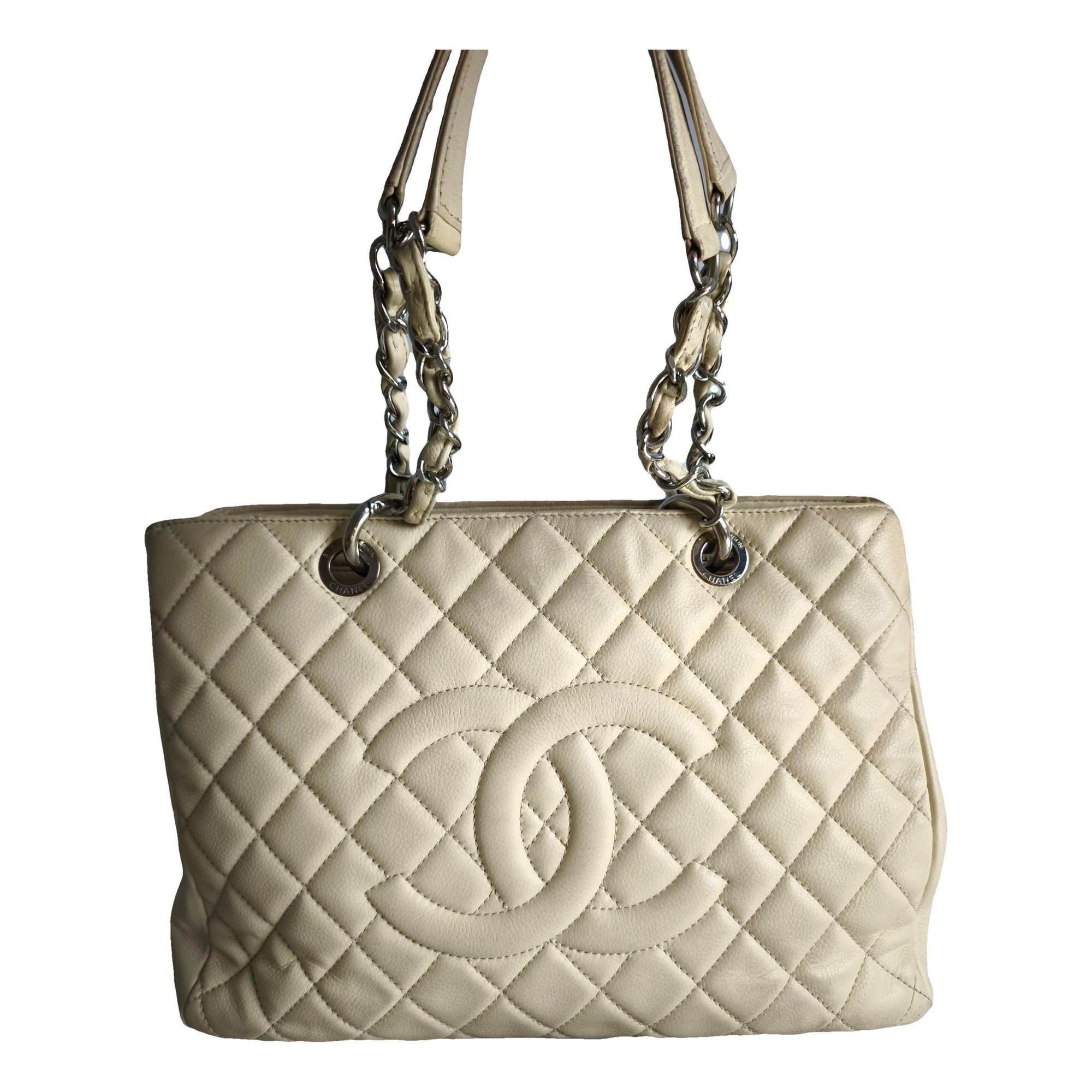 Grand shopping leather tote