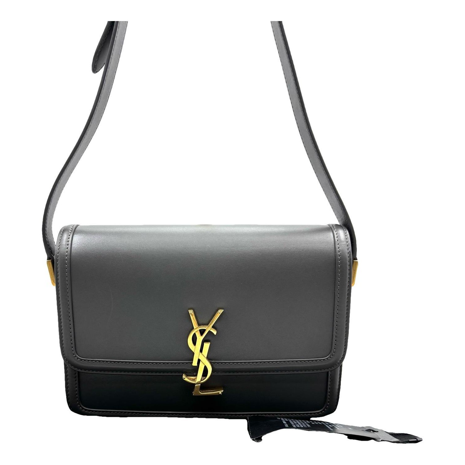 Solférino leather handbag