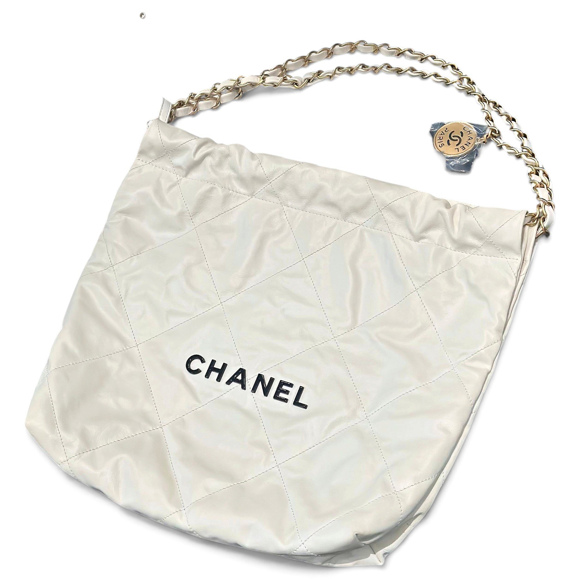 Chanel 22 leather handbag