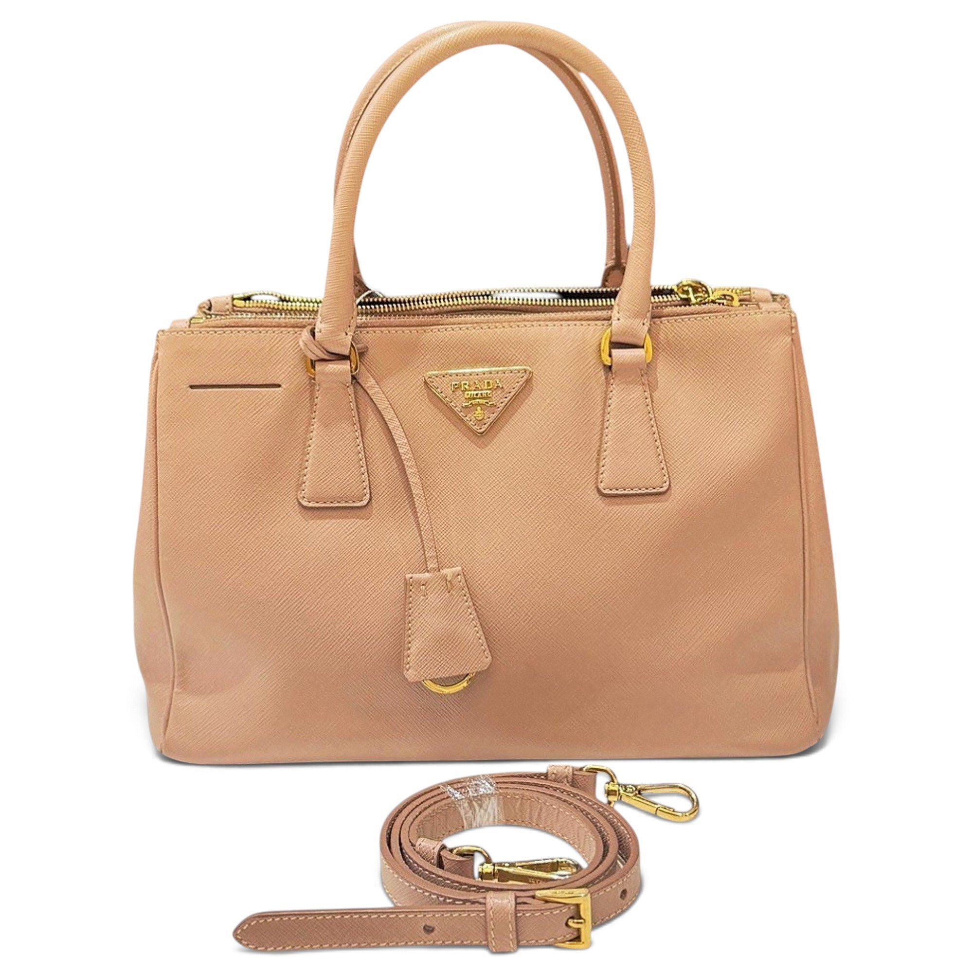 Galleria leather handbag