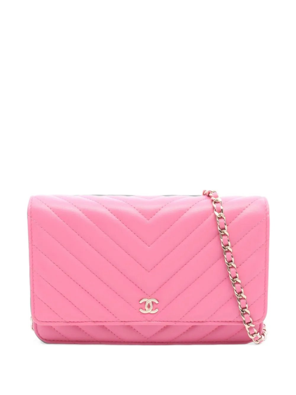 2019 Chevron V-stitch mini bag