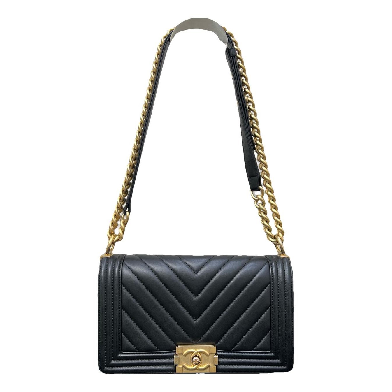 Boy leather crossbody bag