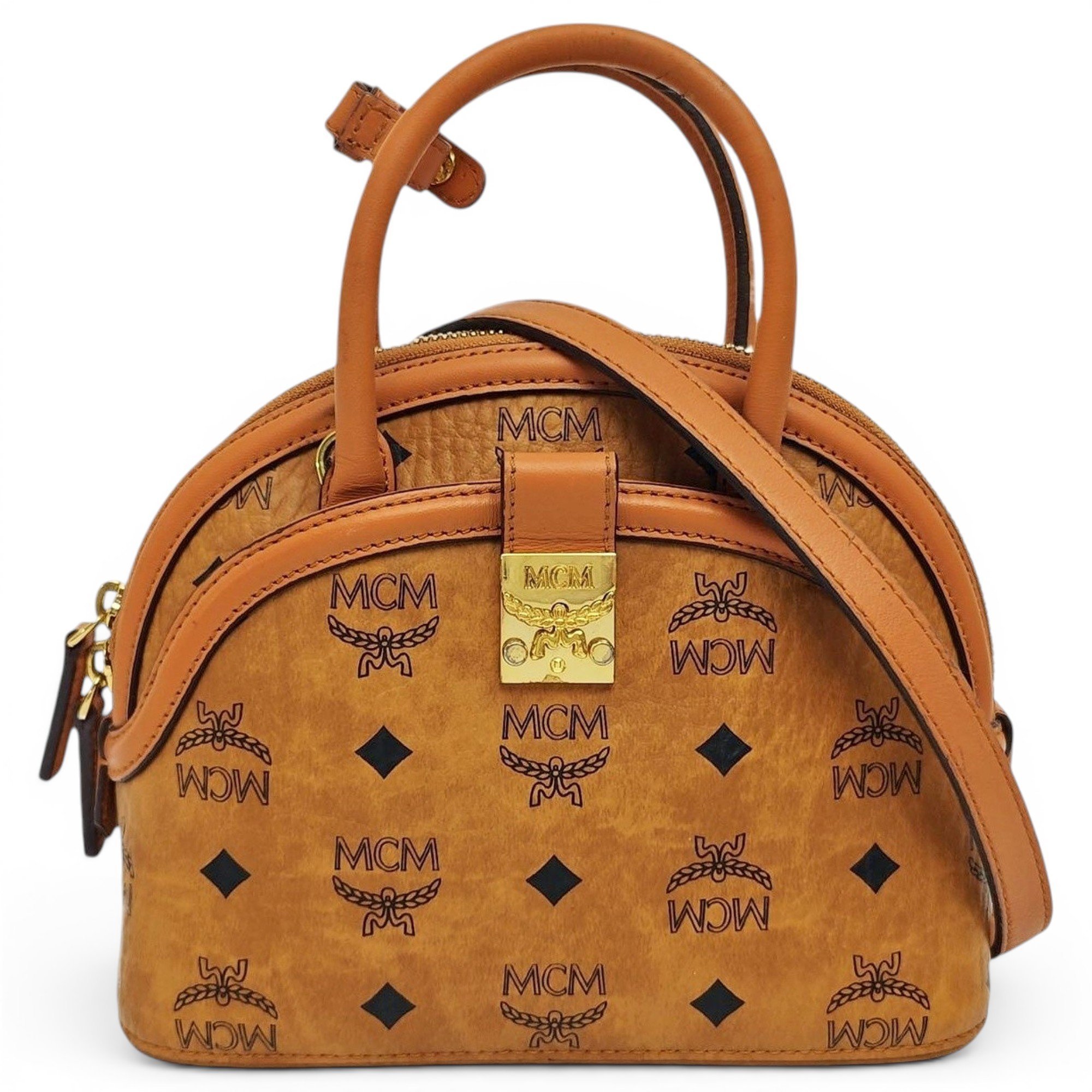 Leather handbag