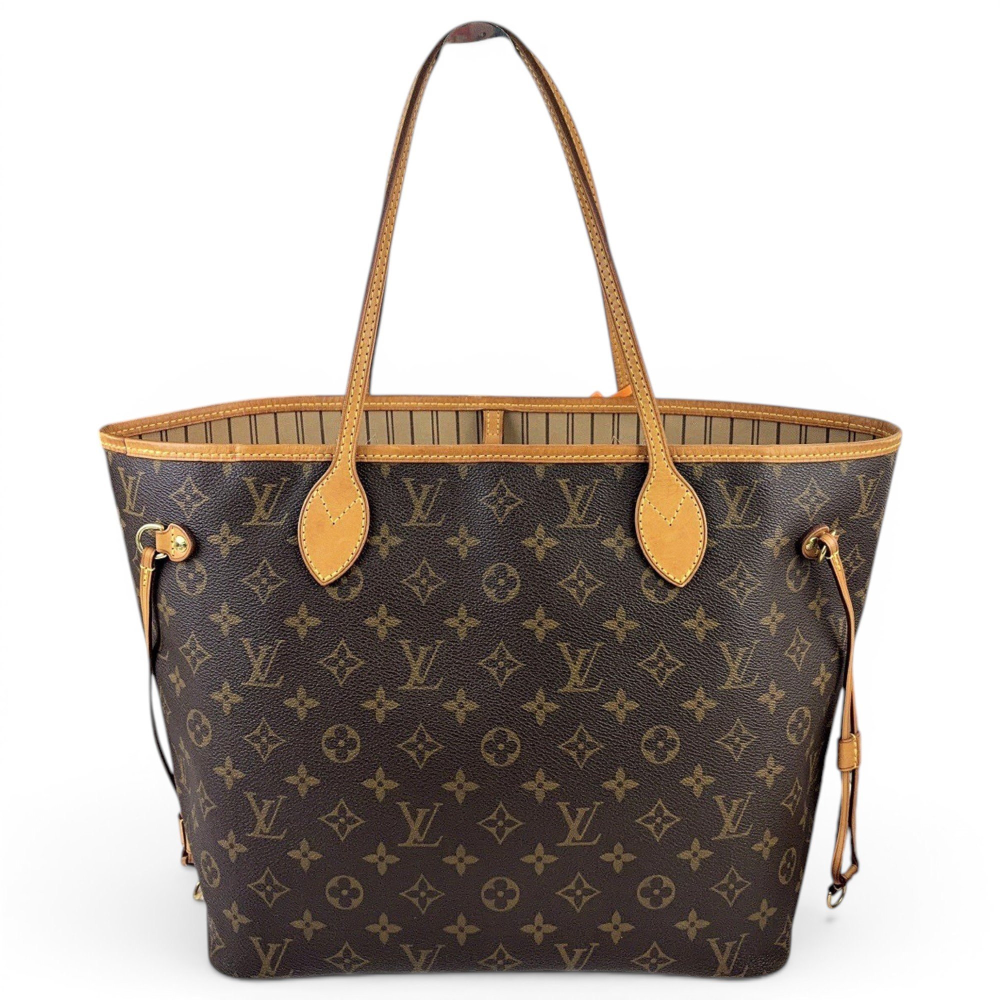 Neverfull leather tote