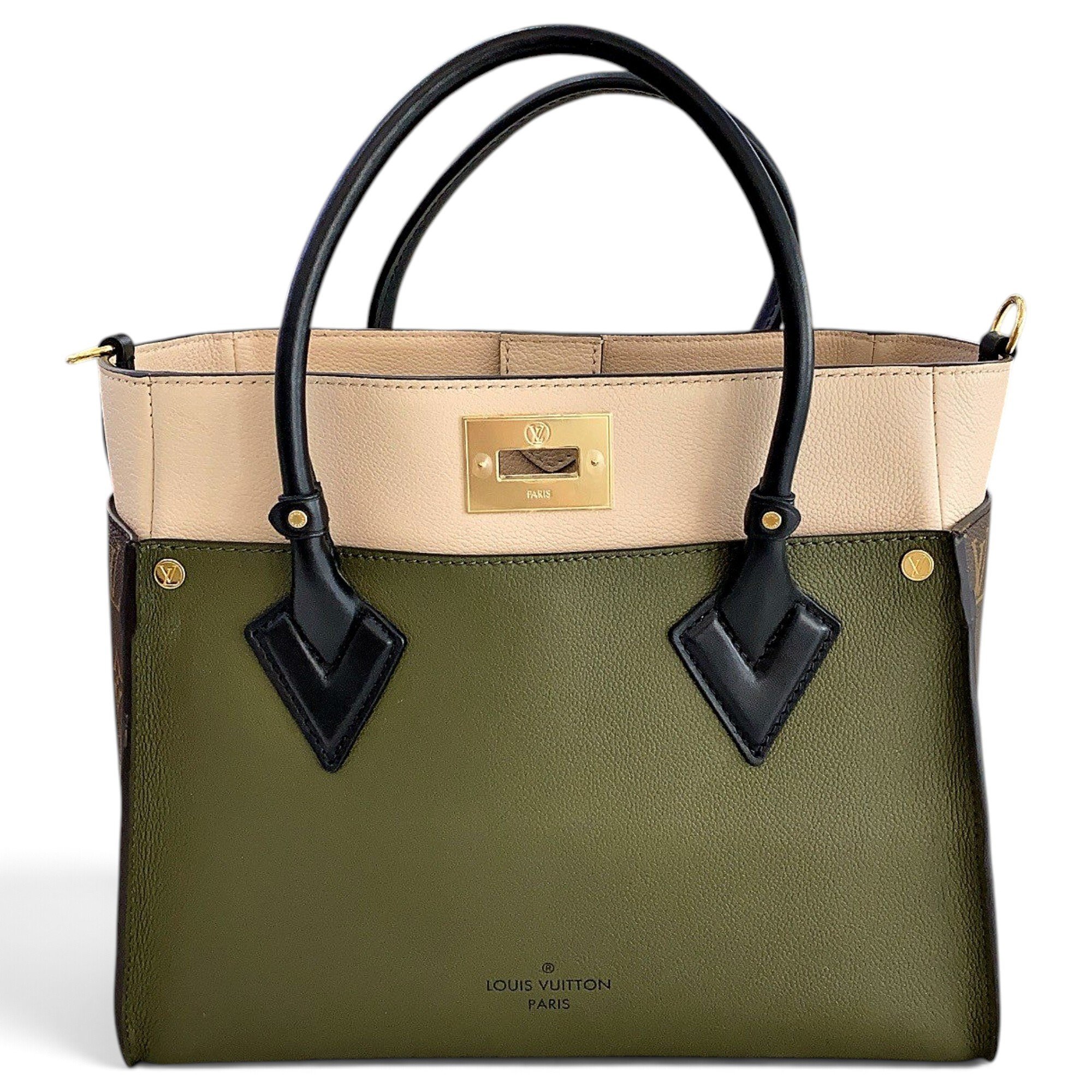 On My Side leather handbag