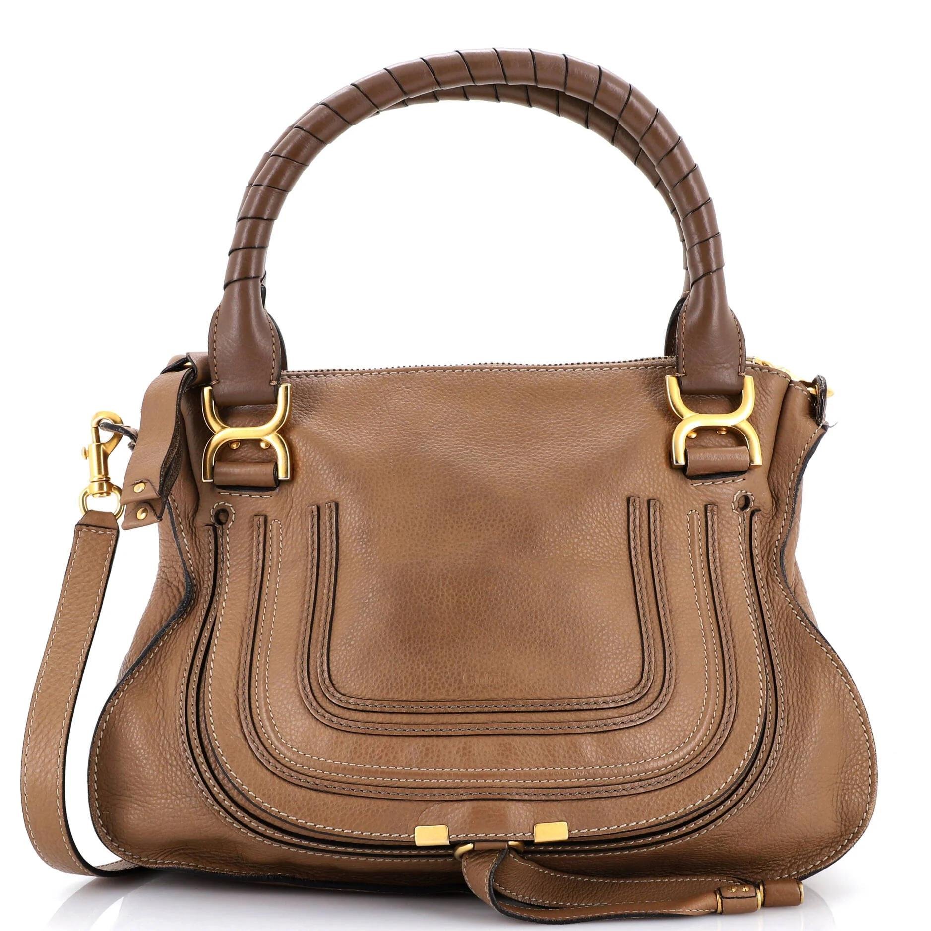 Leather satchel