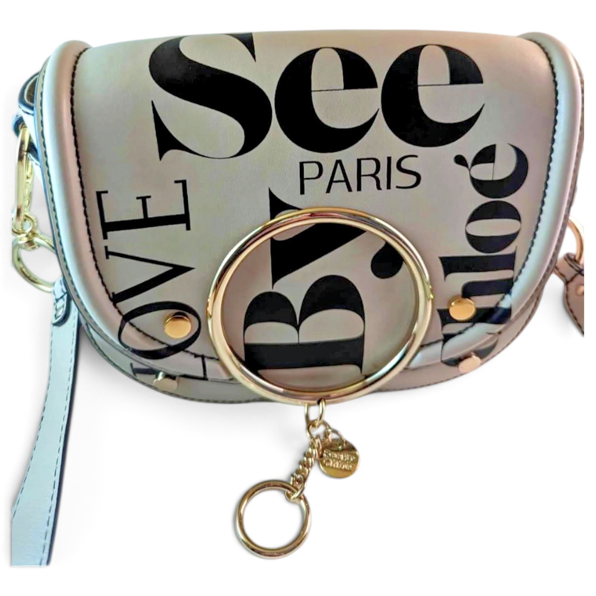 Leather crossbody bag