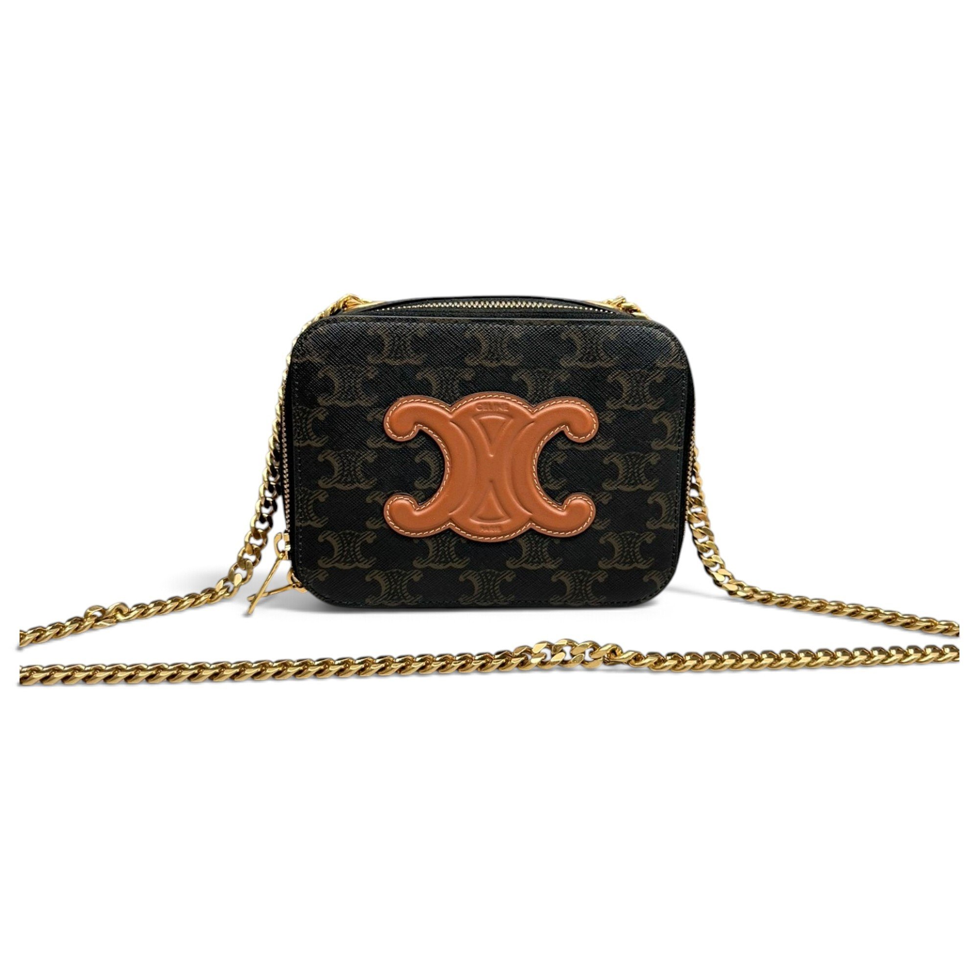 Leather crossbody bag