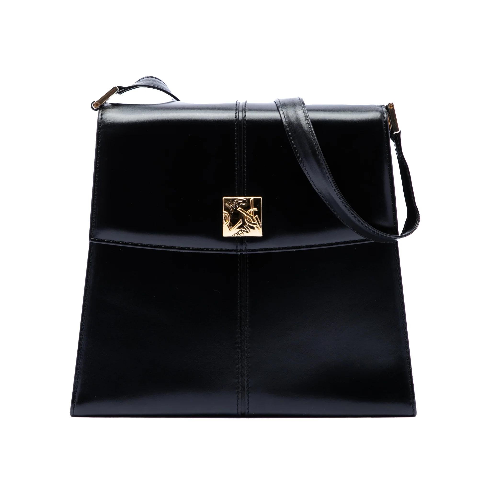 Patent leather crossbody bag