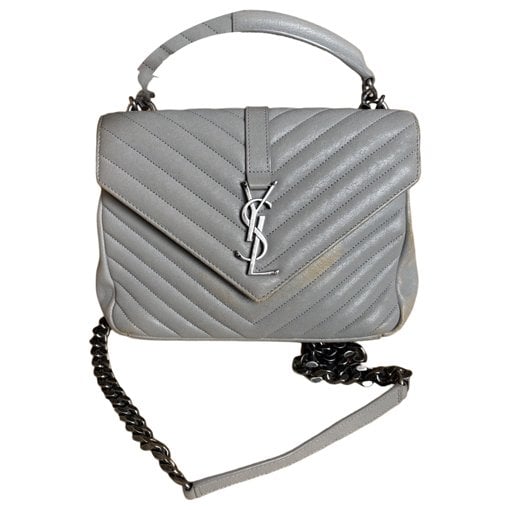 Collége monogramme leather handbag