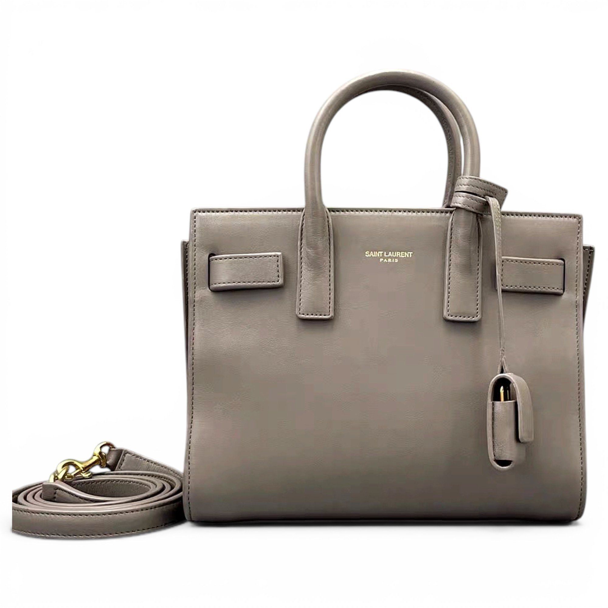 Sac de Jour leather tote