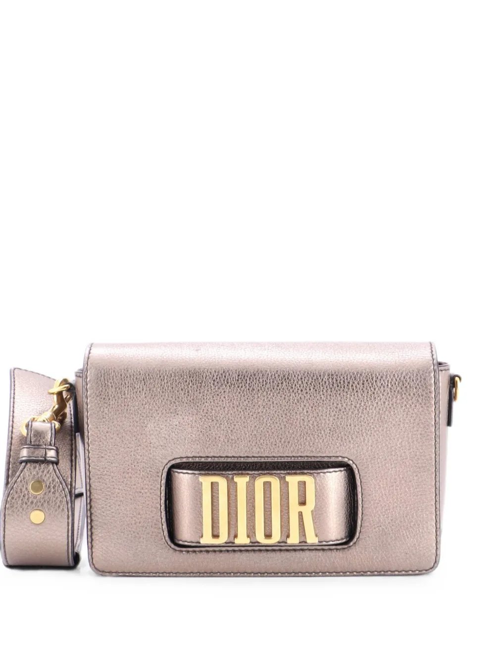 Dior Dio(r)evolution Flap Bag Leather Medium shoulder bag
