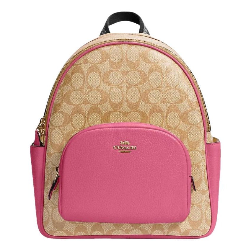 Campus leather backpack
