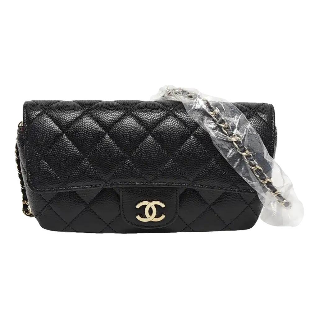 Leather crossbody bag