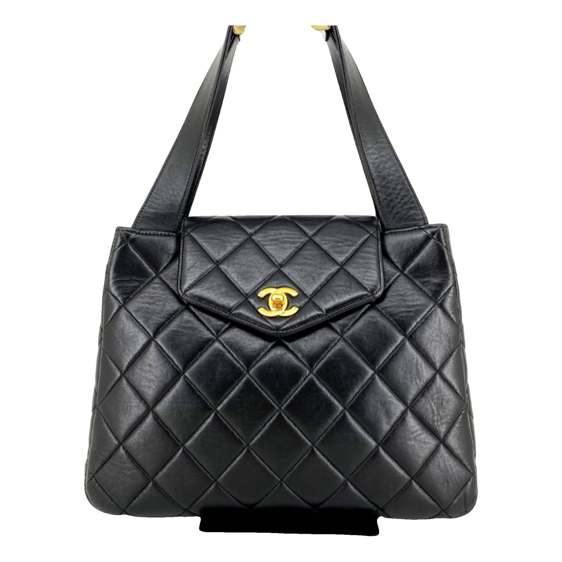 Leather tote
