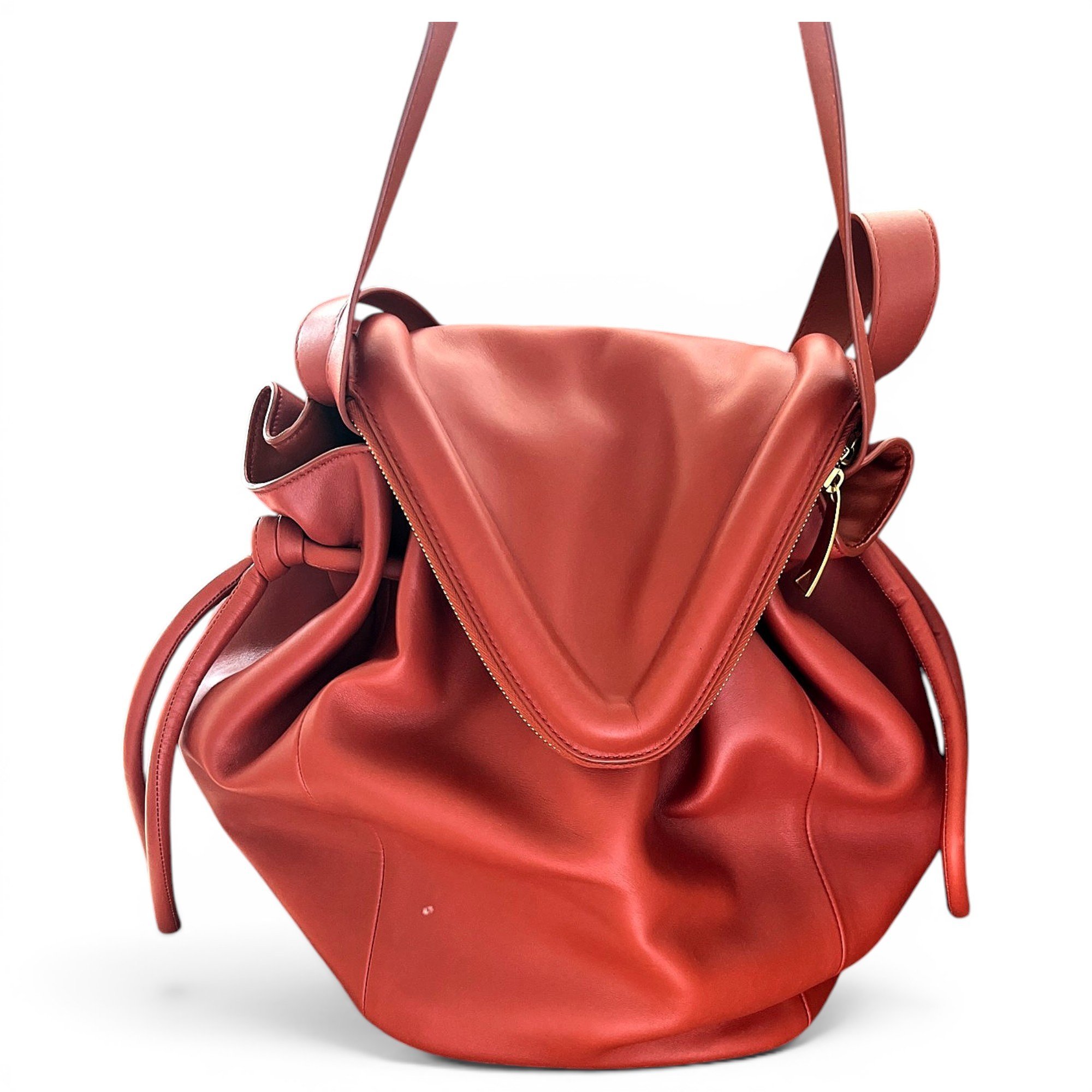 Leather handbag