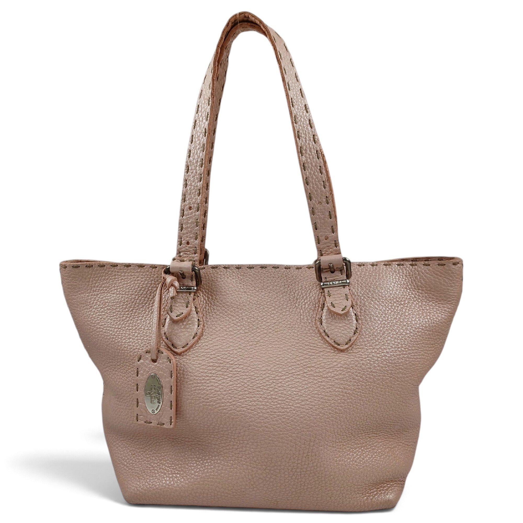Leather tote