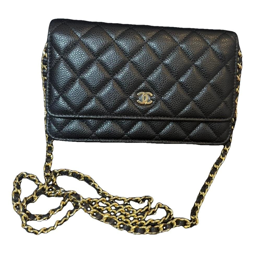 Wallet On Chain Timeless/Classique leather crossbody bag