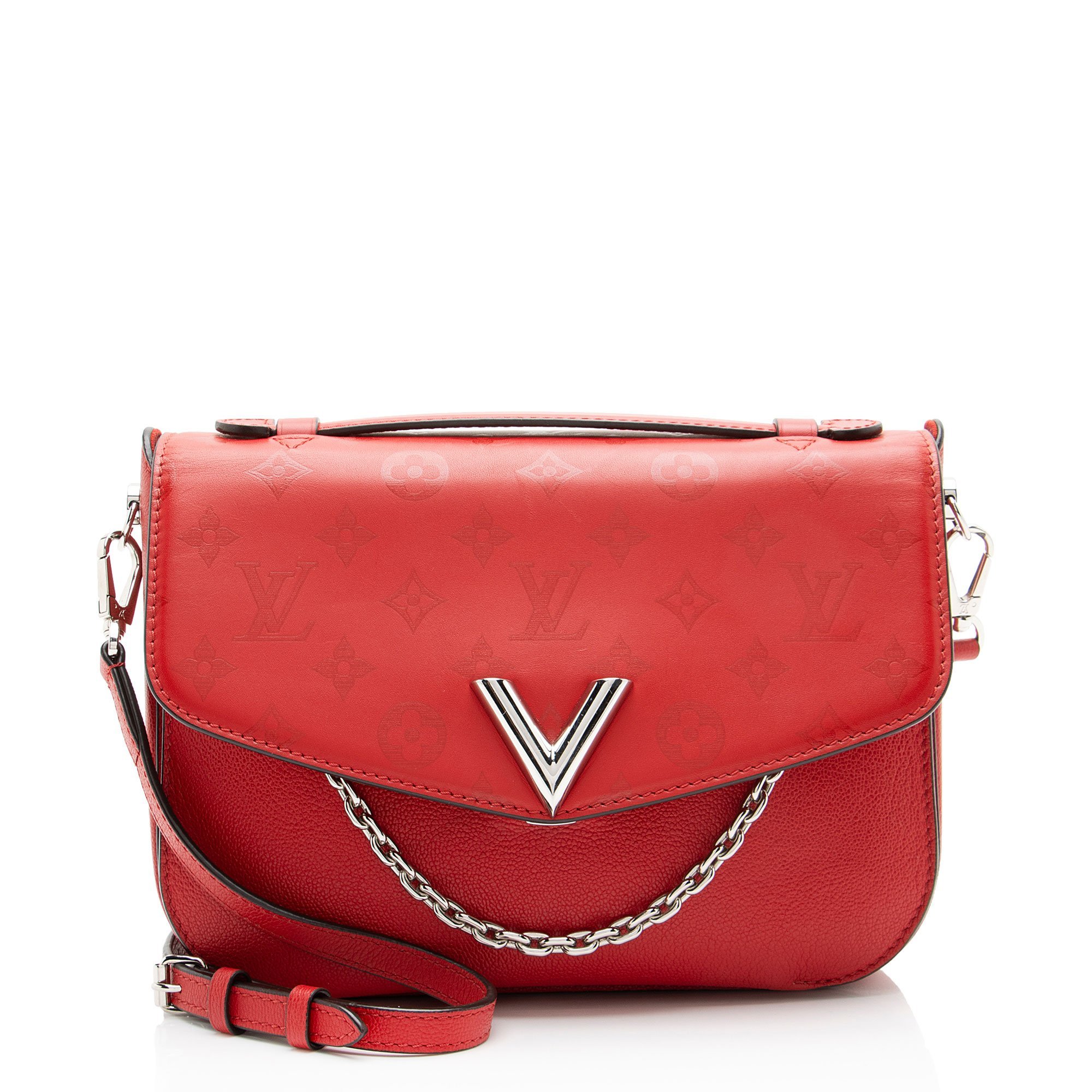 Leather crossbody bag