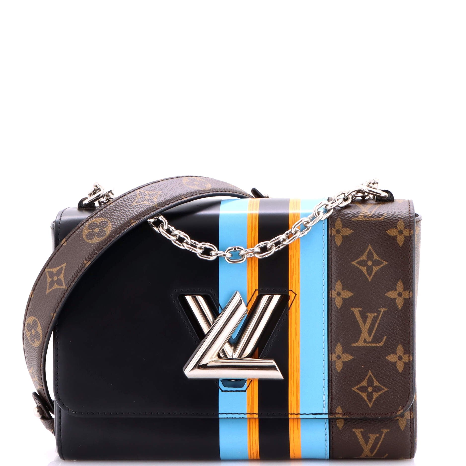 Louis Vuitton Twist Handbag Limited Edition Monogram Canvas and Leather MM