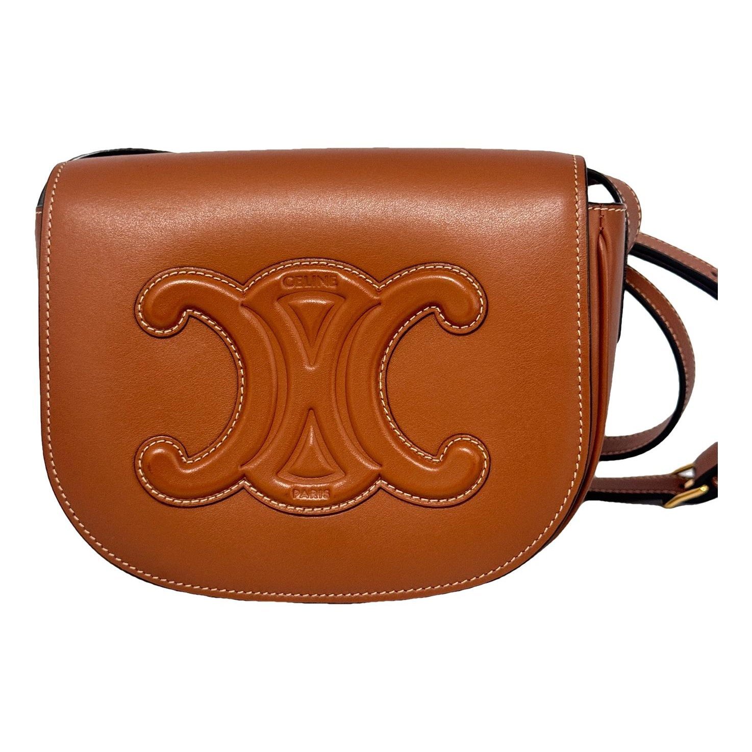 Leather crossbody bag