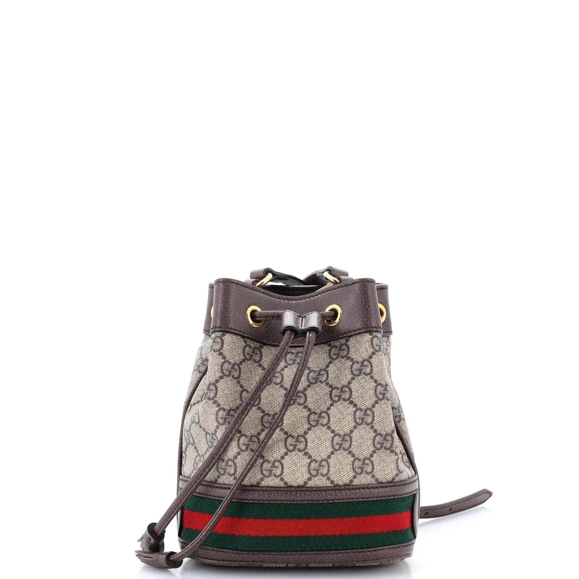 Ophidia Bucket cloth handbag