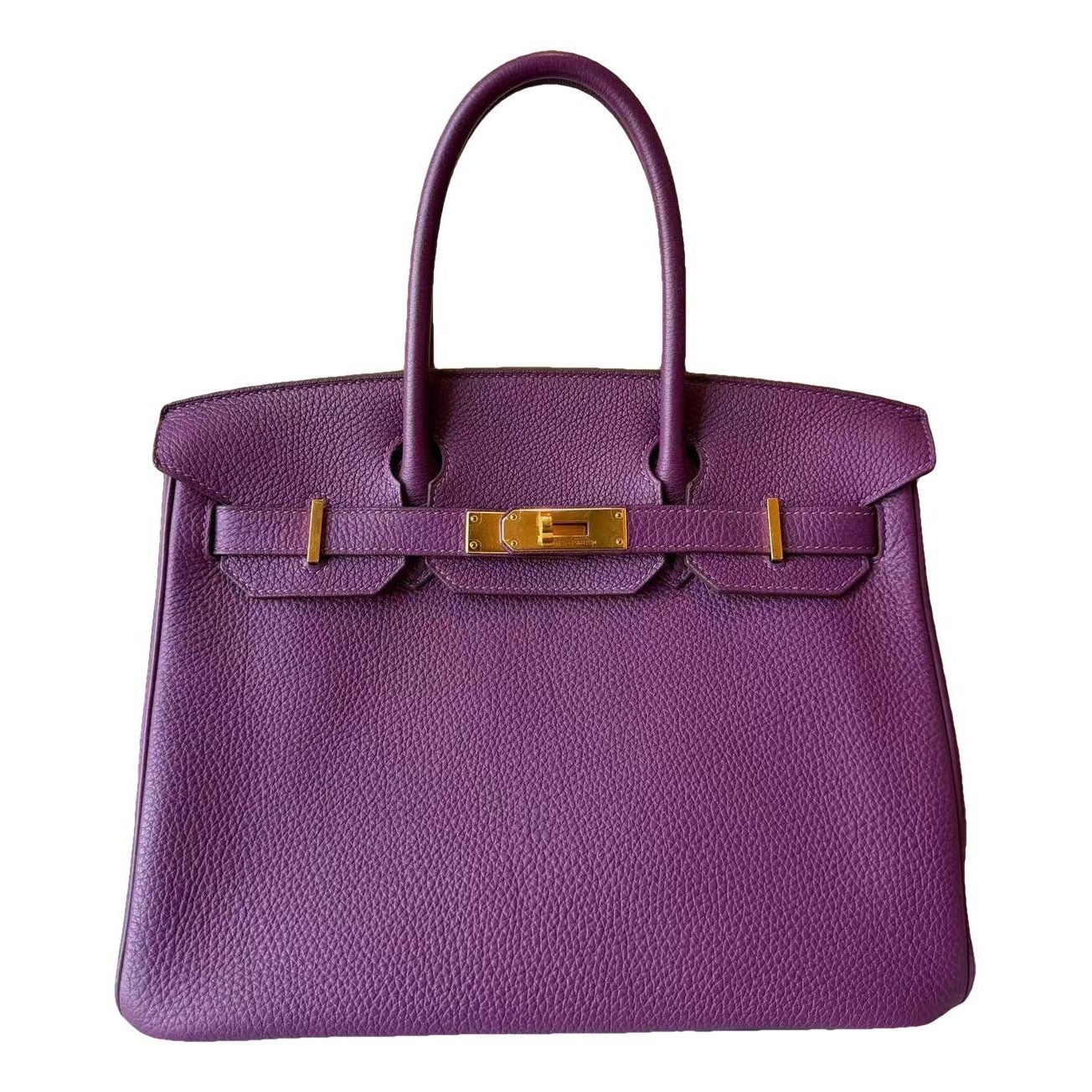 Birkin 30 leather handbag