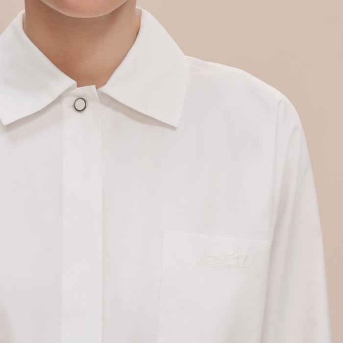 Blanc Shirt Dress