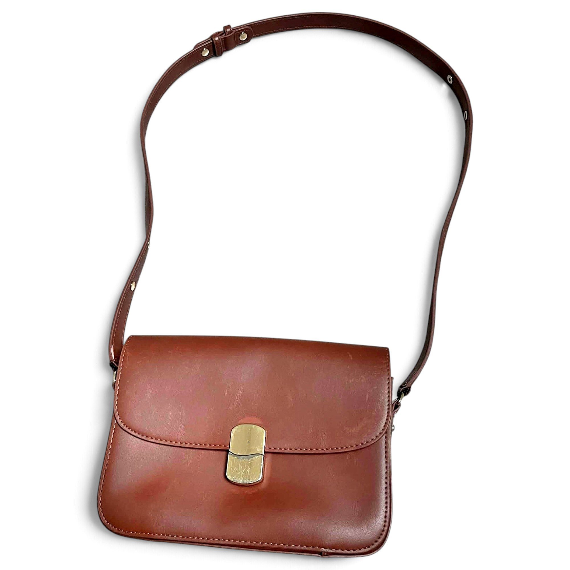 Leather crossbody bag