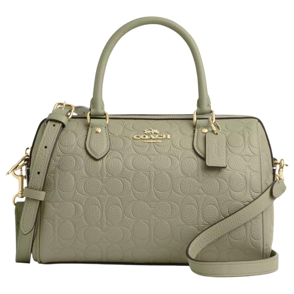 Leather satchel