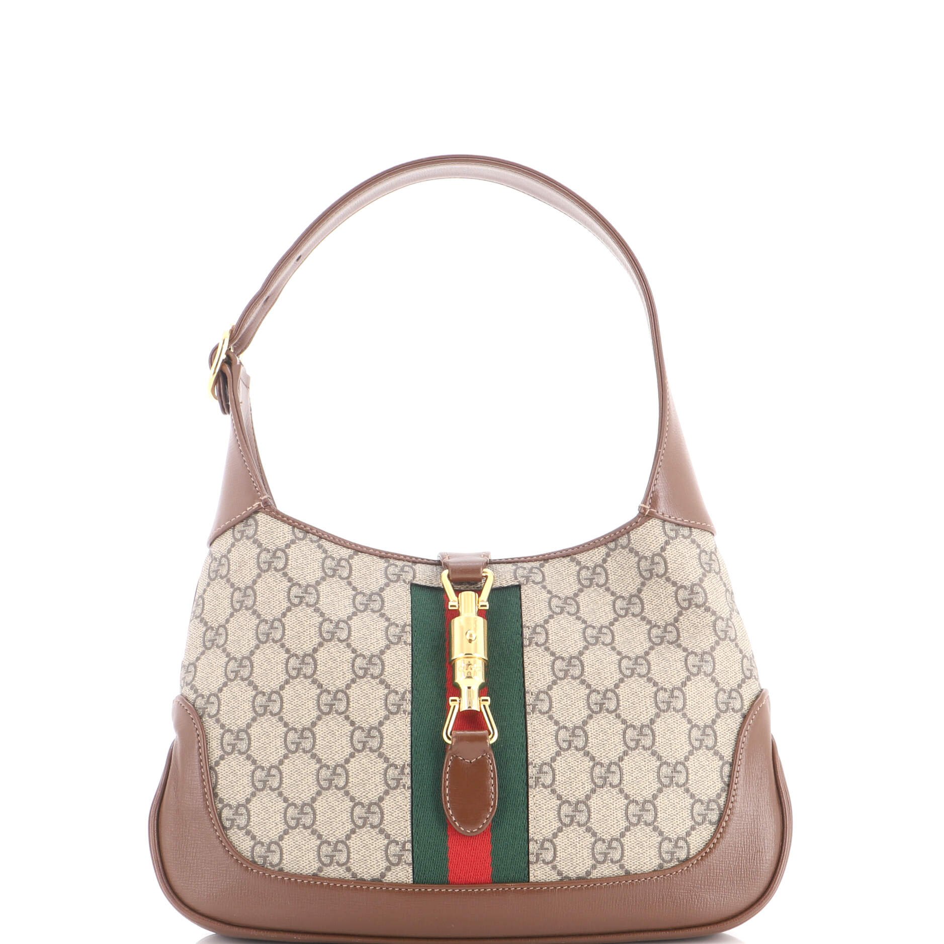 Jackie 1961 Hobo GG Coated Canvas Small