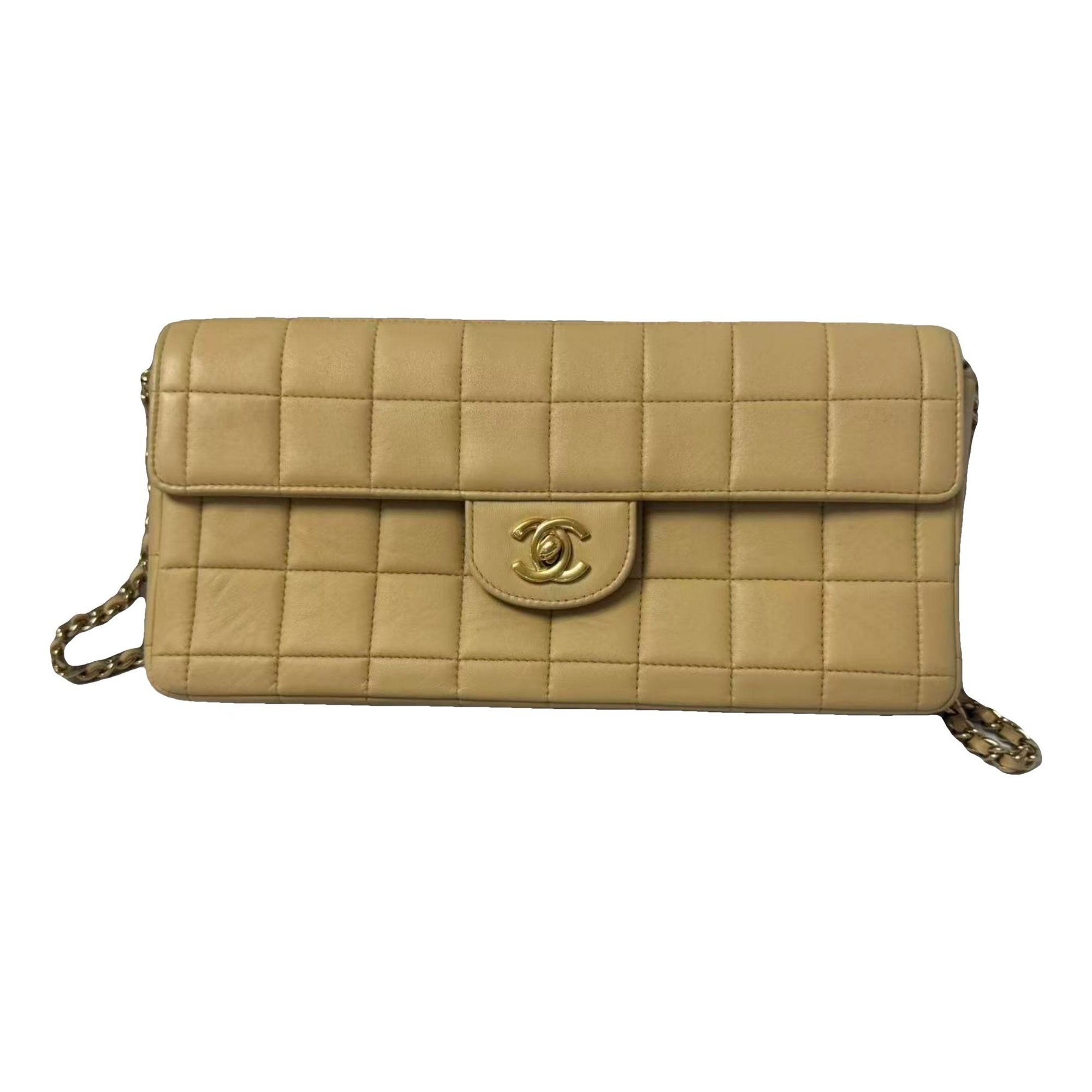East West Chocolate Bar leather handbag