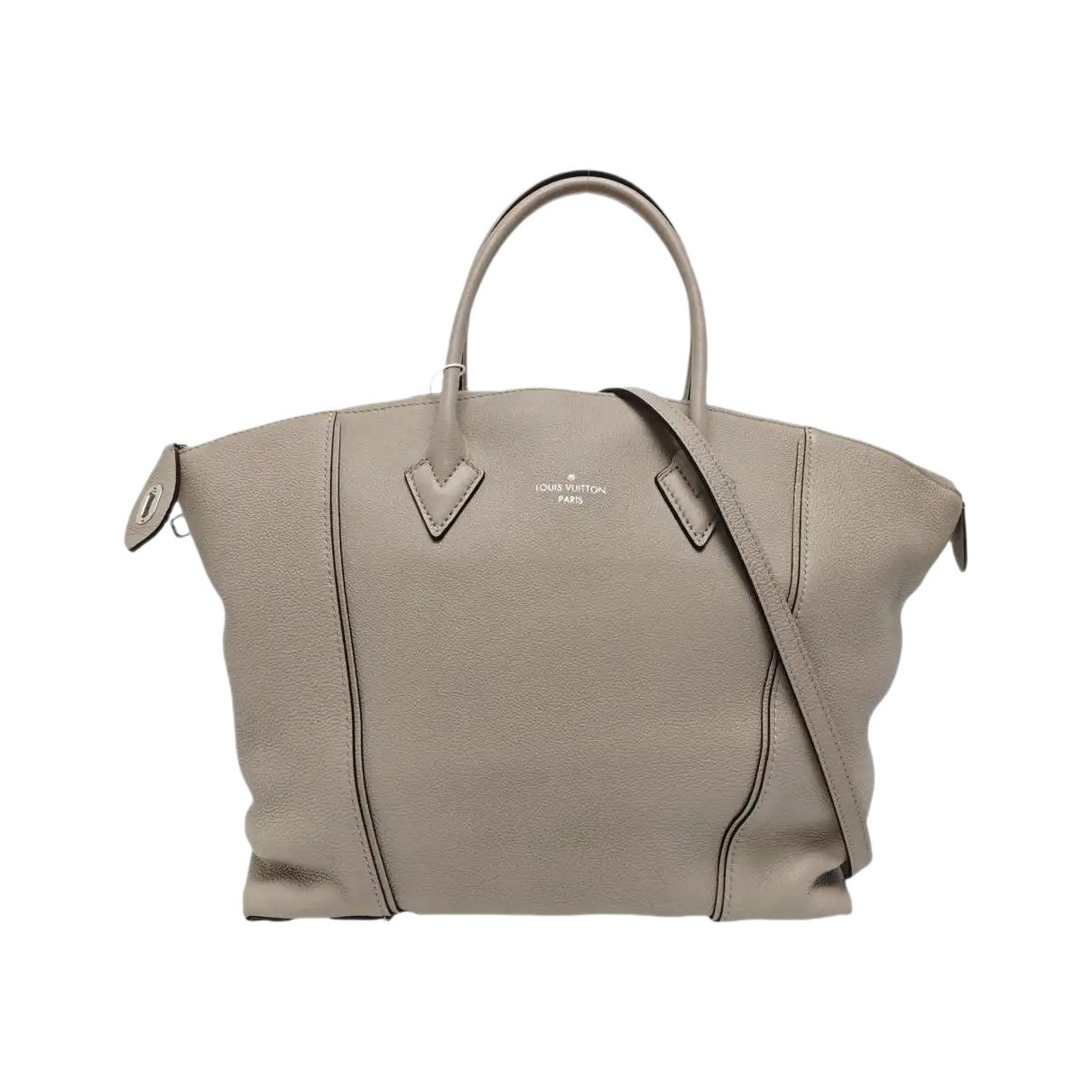 Lockit leather handbag