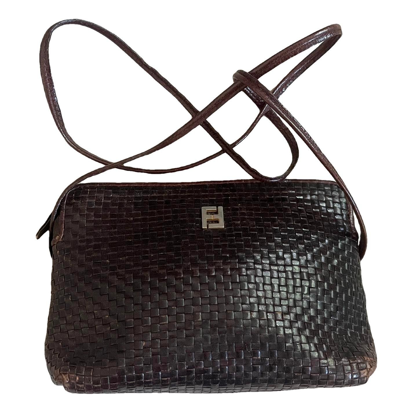 Leather crossbody bag