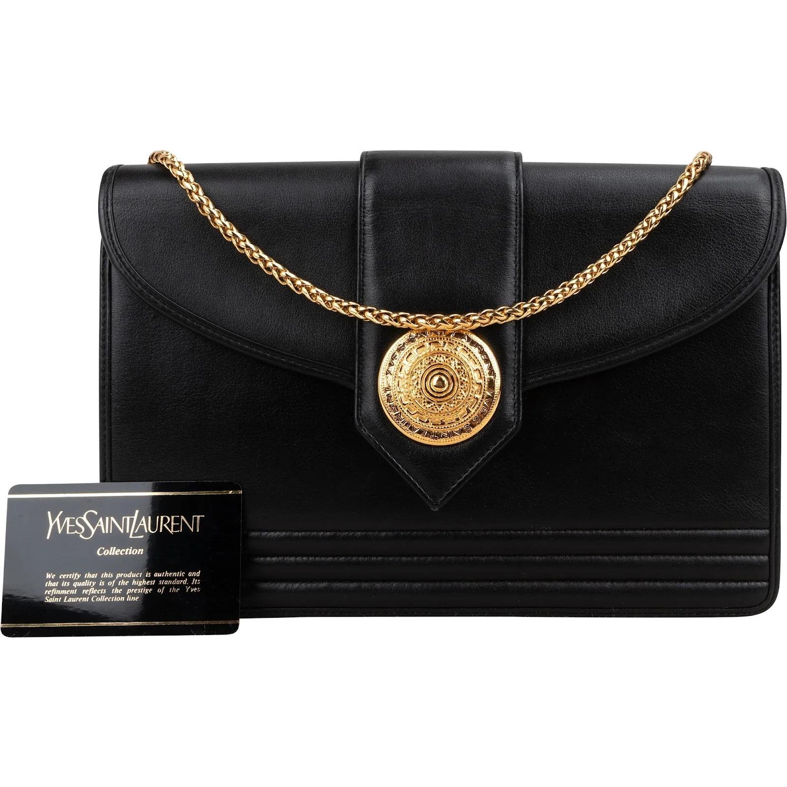 Envelope leather crossbody bag