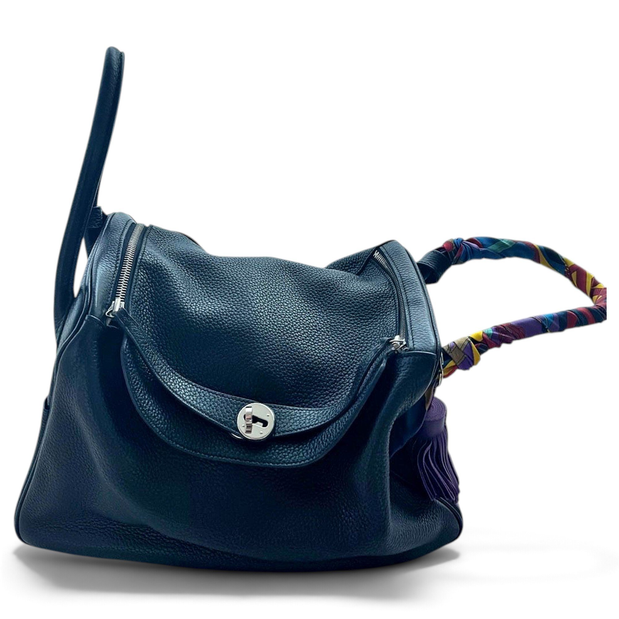Lindy leather handbag