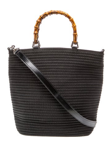 Bamboo Top Handle Bag Medium