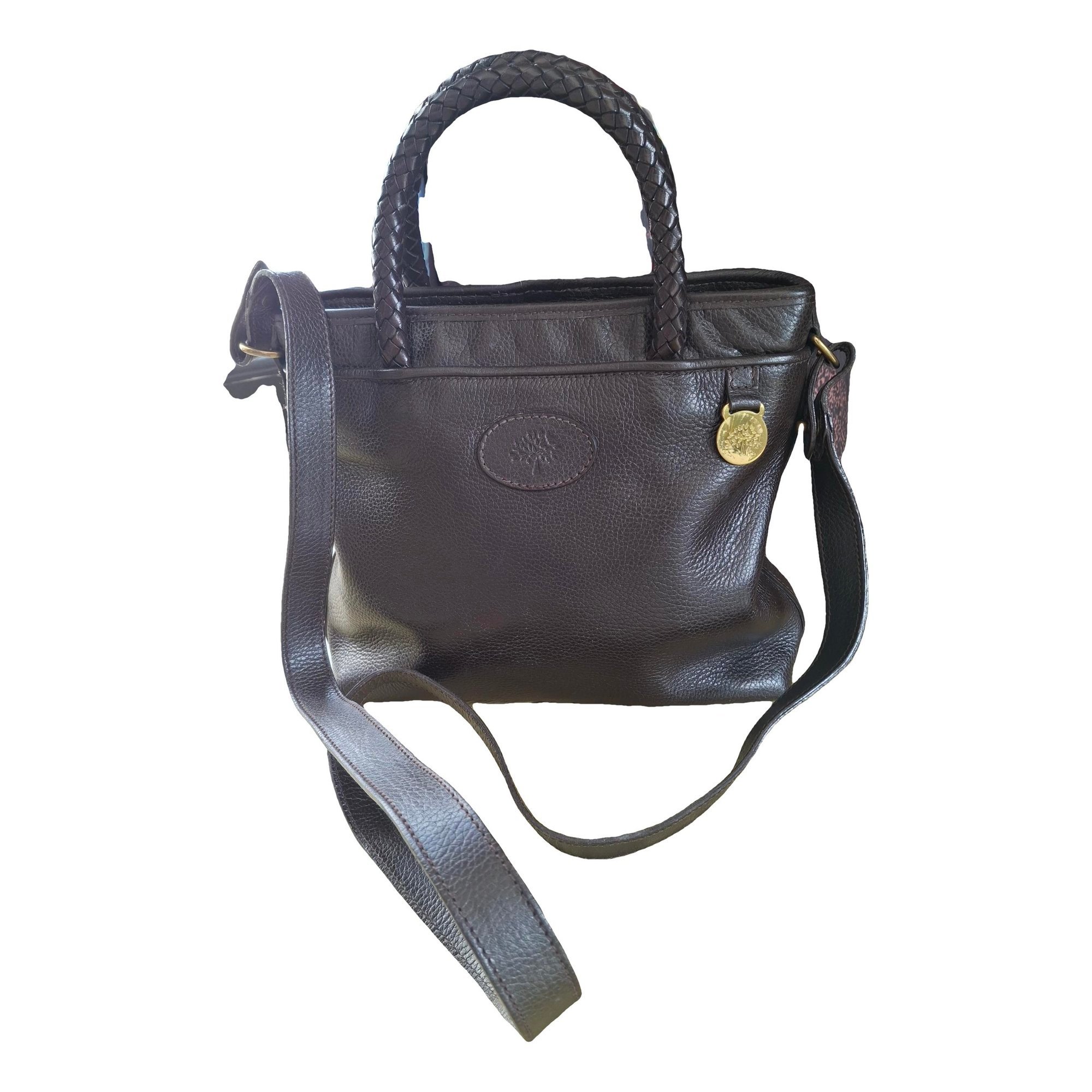 Leather tote