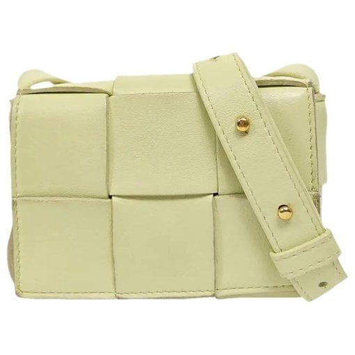 Brick Cassette leather handbag