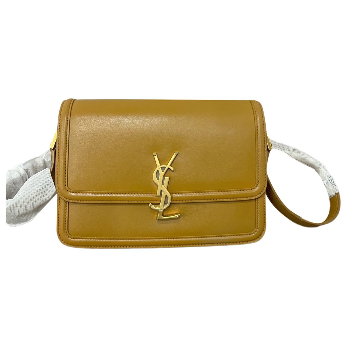 Solférino leather handbag