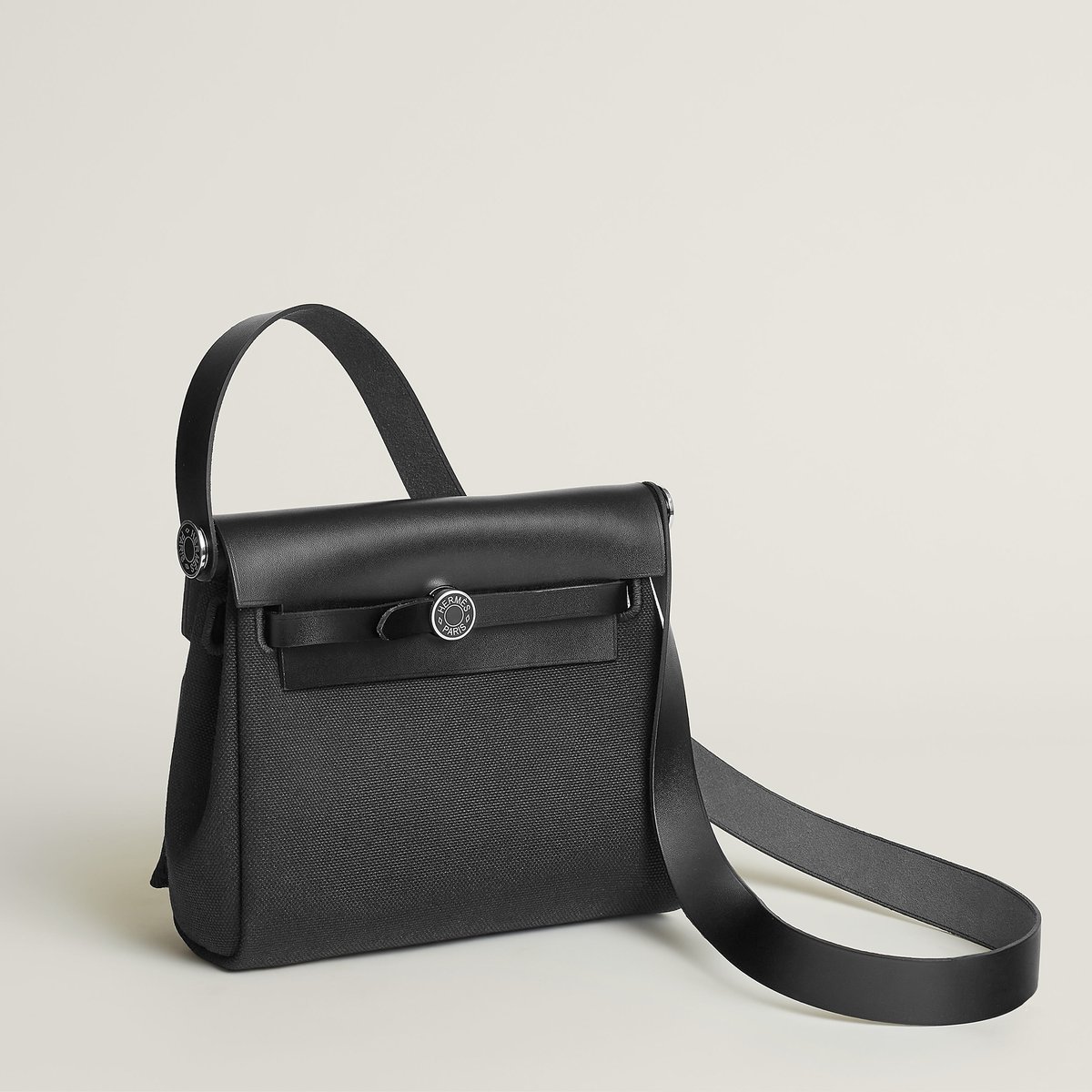 Noir Herbag Zip 20 Laquered Bag