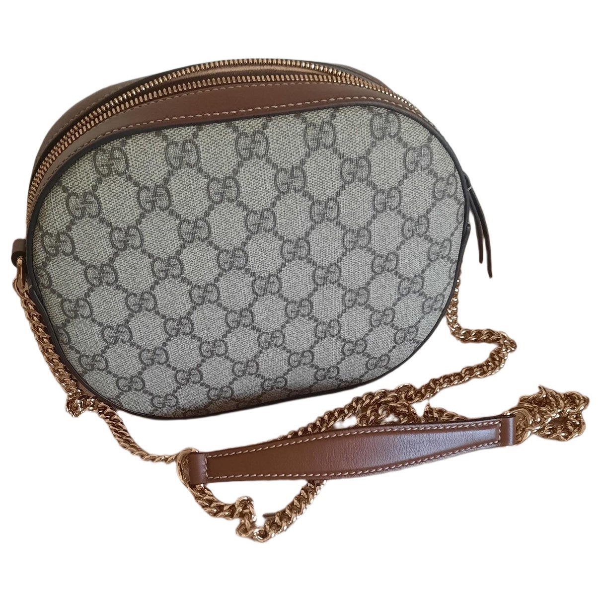 Leather crossbody bag
