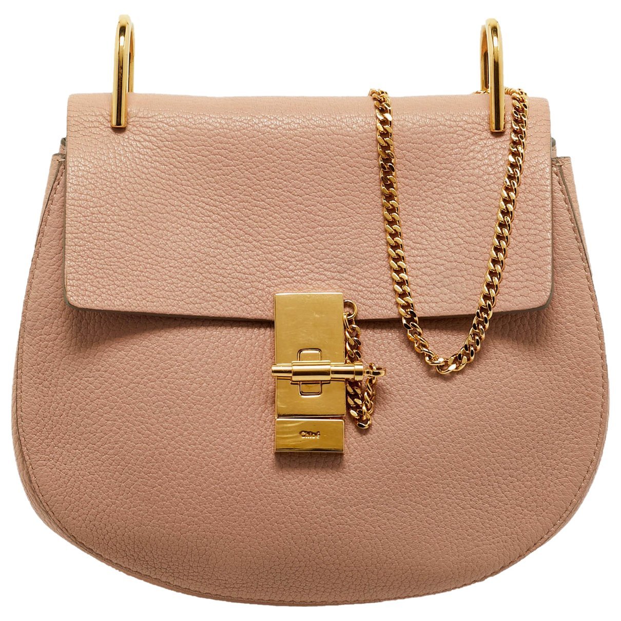Drew leather handbag