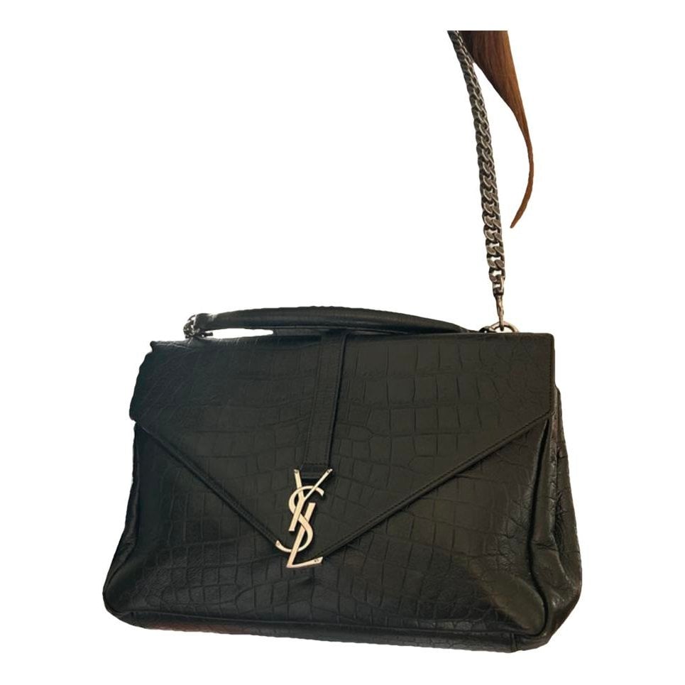Collége monogramme leather handbag
