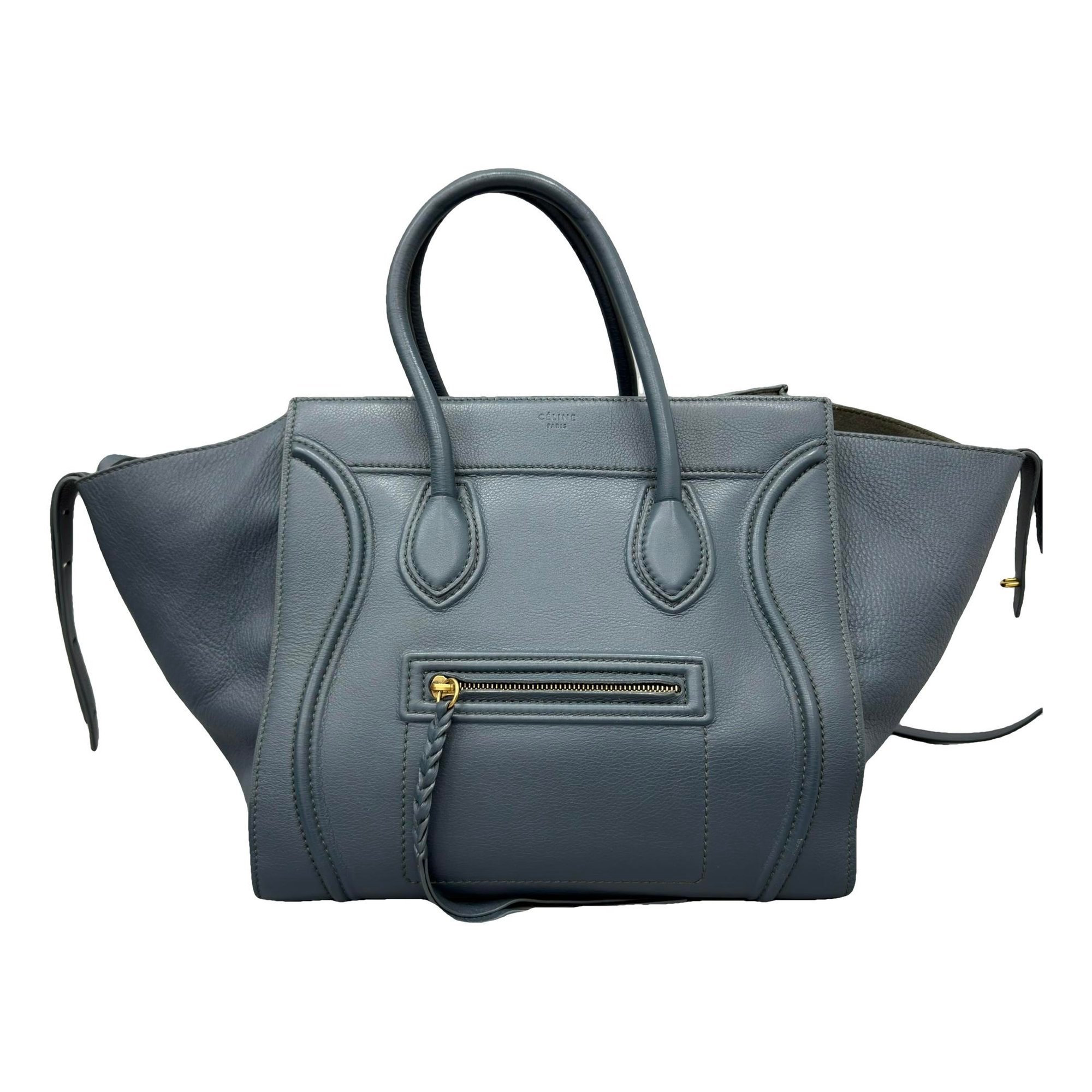Luggage leather handbag