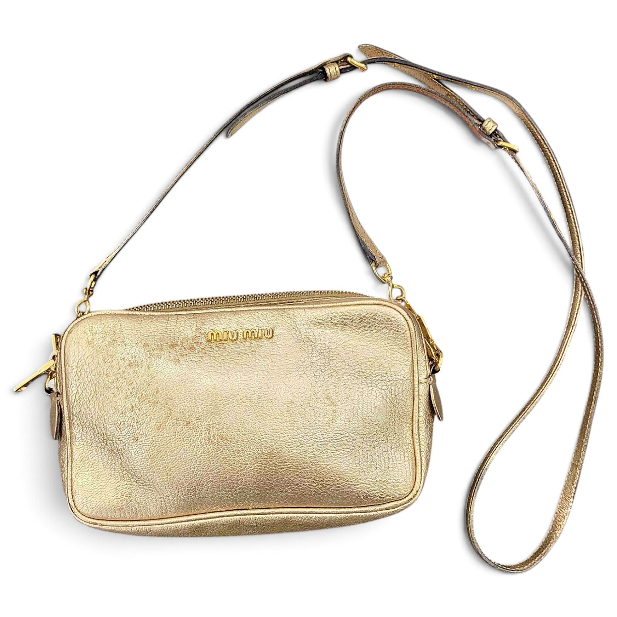 Leather crossbody bag
