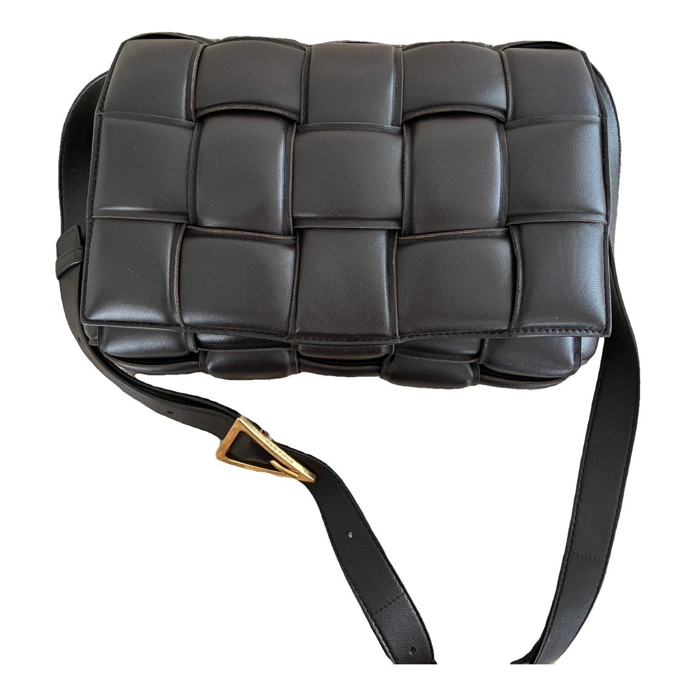Cassette Padded leather crossbody bag