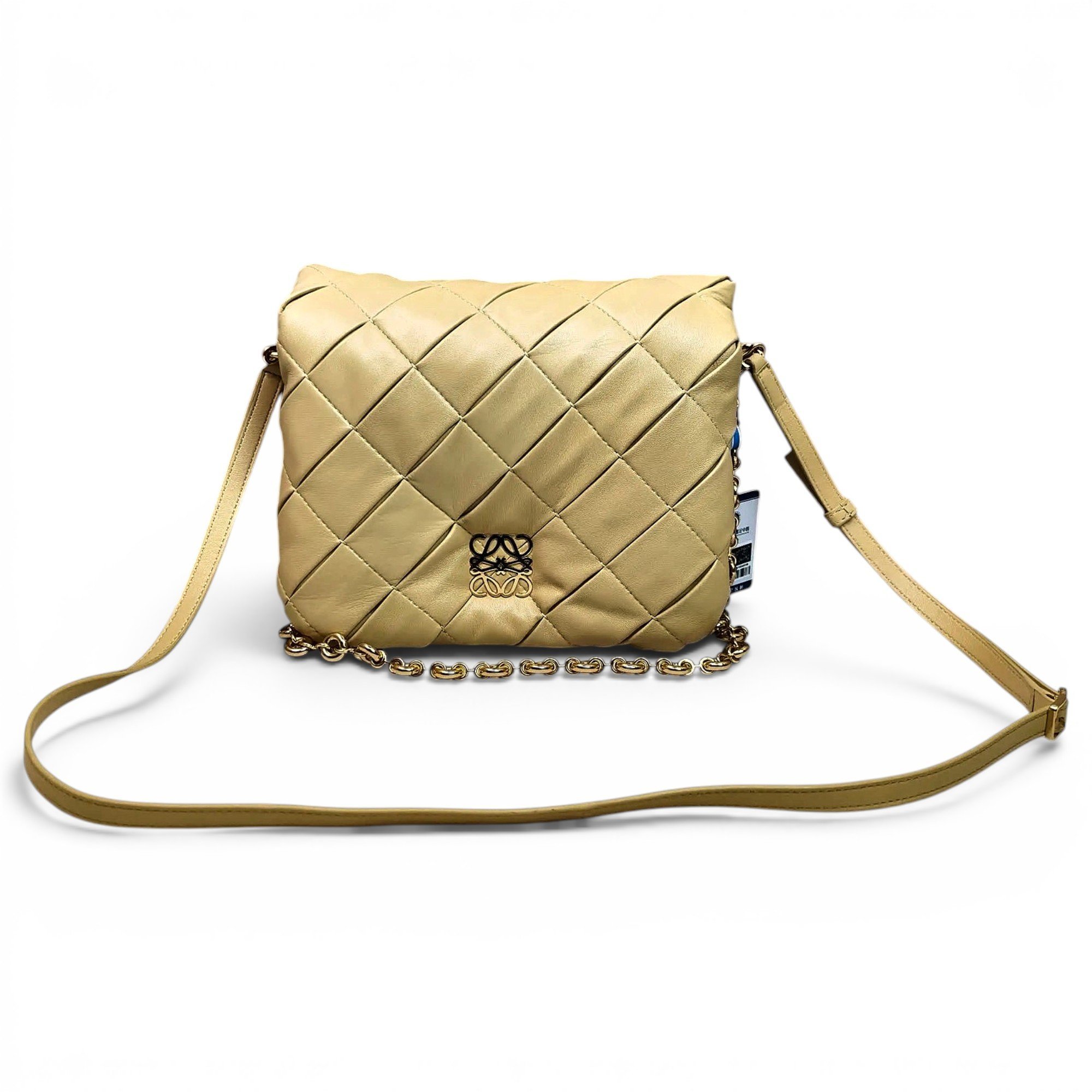 Goya Puffer leather handbag